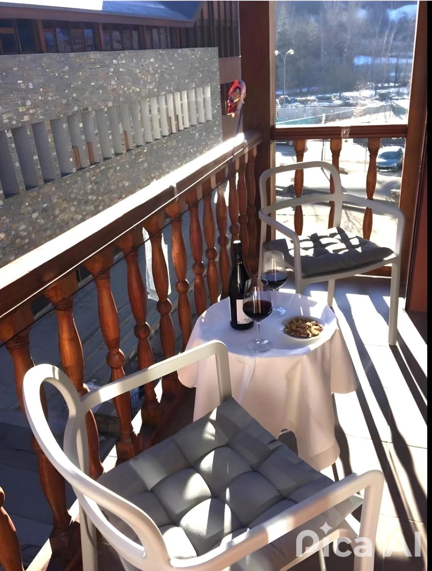 Apartamento UP BENASQUE FLOR de NIEVE Exterior foto