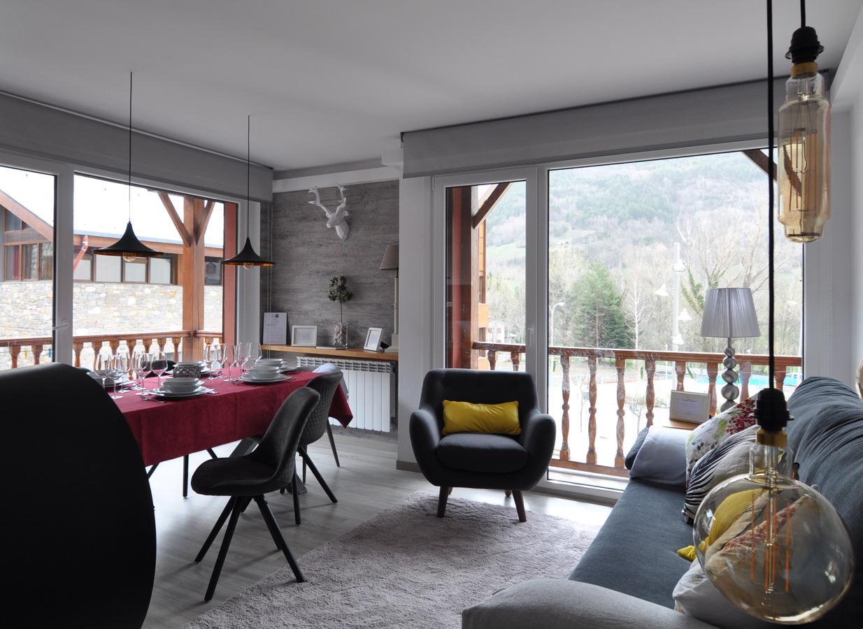 Apartamento UP BENASQUE FLOR de NIEVE Exterior foto